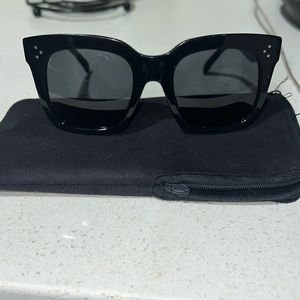 Large black Celine sunglasses
